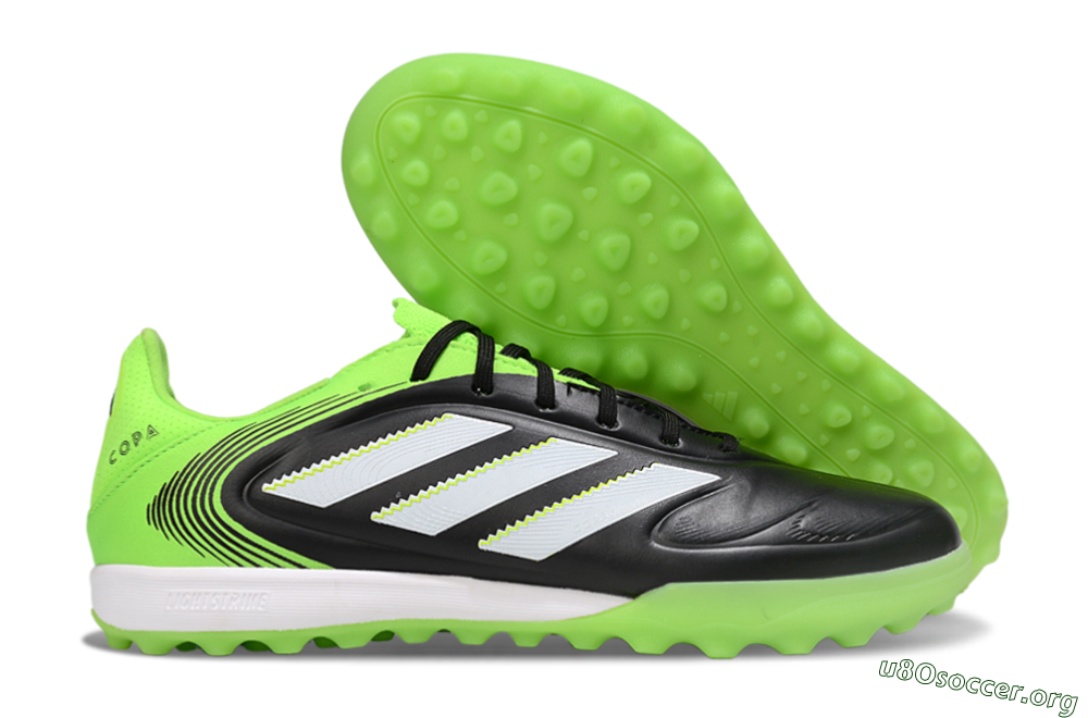 Adidas Copa Gloro 2 TF Football Shoes - Black/White/Yellow 2