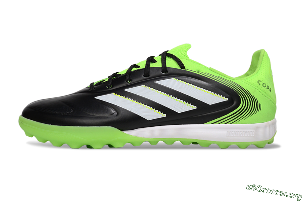 Adidas Copa Gloro 2 TF Football Shoes - Black/White/Yellow 3