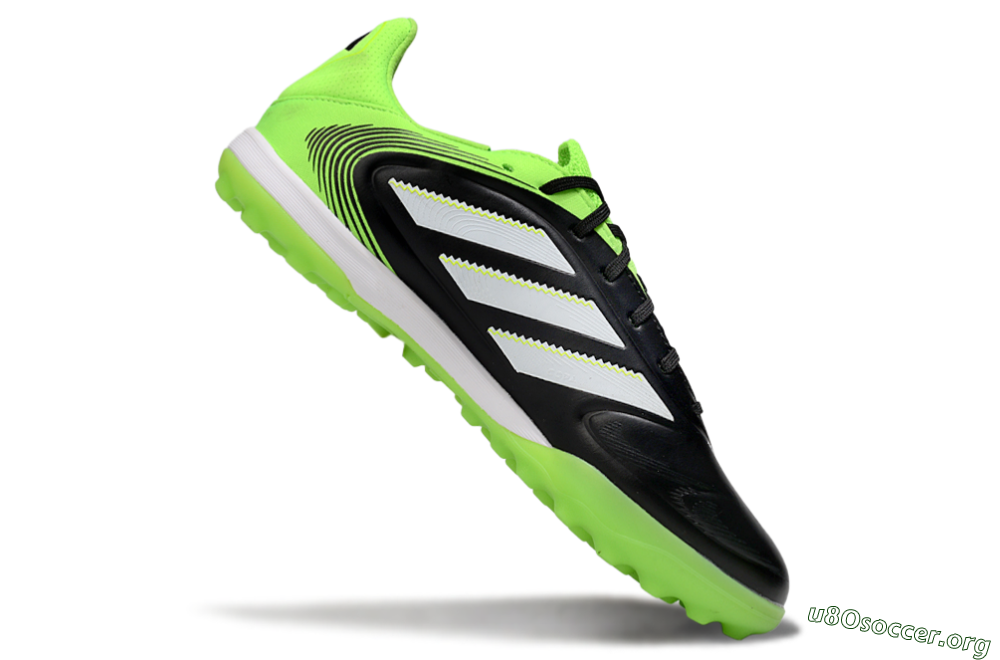 Adidas Copa Gloro 2 TF Football Shoes - Black/White/Yellow 4