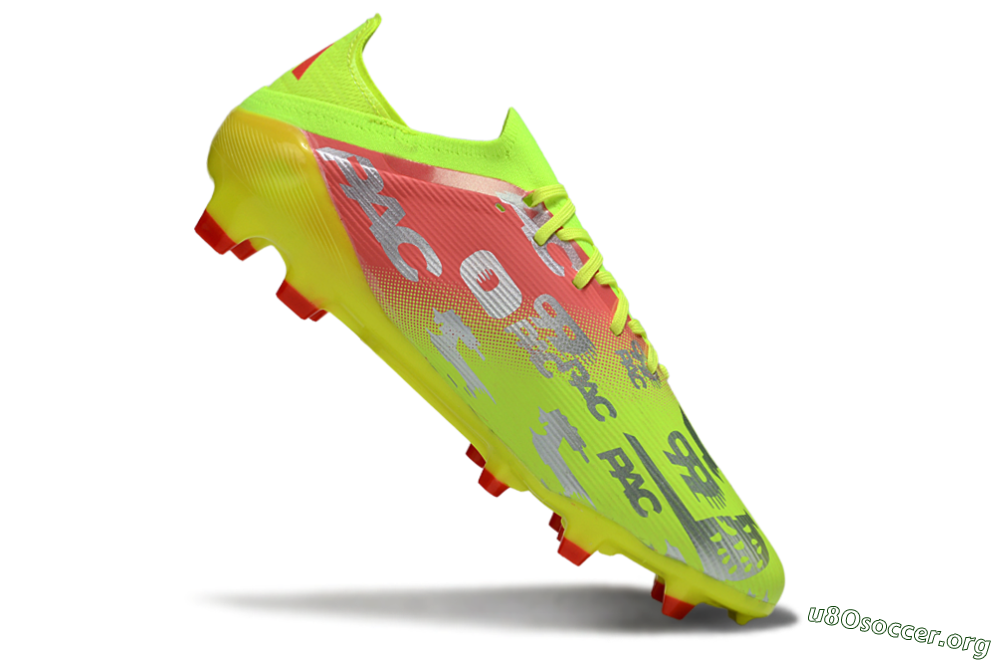 Adidas F50 Elite FG Football Boots - Yellow/Silver/Red 4