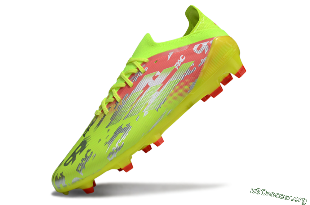 Adidas F50 Elite FG Football Boots - Yellow/Silver/Red 5