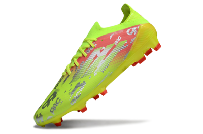 Adidas F50 Elite FG Football Boots - Yellow/Silver/Red