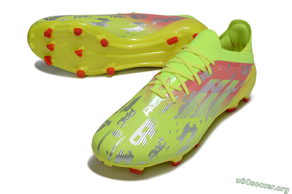 Adidas F50 Elite FG Football Boots - Yellow/Silver/Red 0