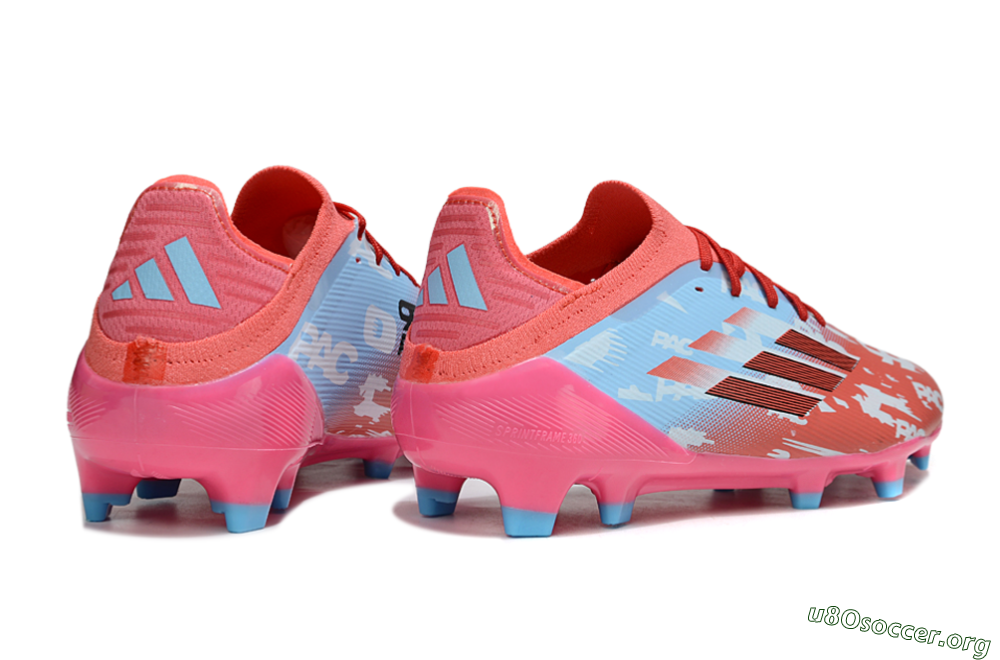 Adidas F50 Elite FG Football Boots - Red/Blue/Pink 6