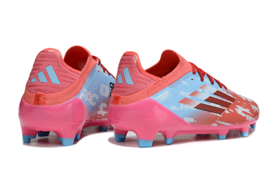 Adidas F50 Elite FG Football Boots - Red/Blue/Pink