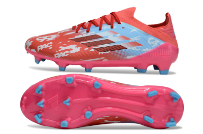 Adidas F50 Elite FG Football Boots - Red/Blue/Pink