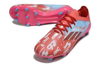 Adidas F50 Elite FG Football Boots - Red/Blue/Pink