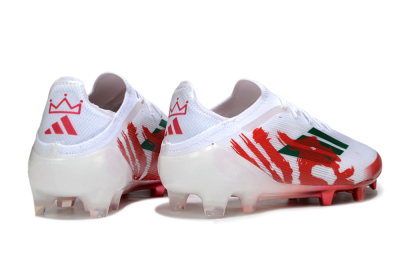 Adidas F50 Elite FG Football Boots - White/Green/Red