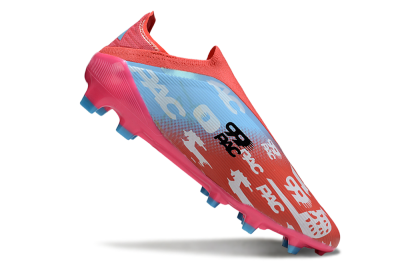Adidas F50 Elite Laceless FG Football Boots - Red/Blue/Pink