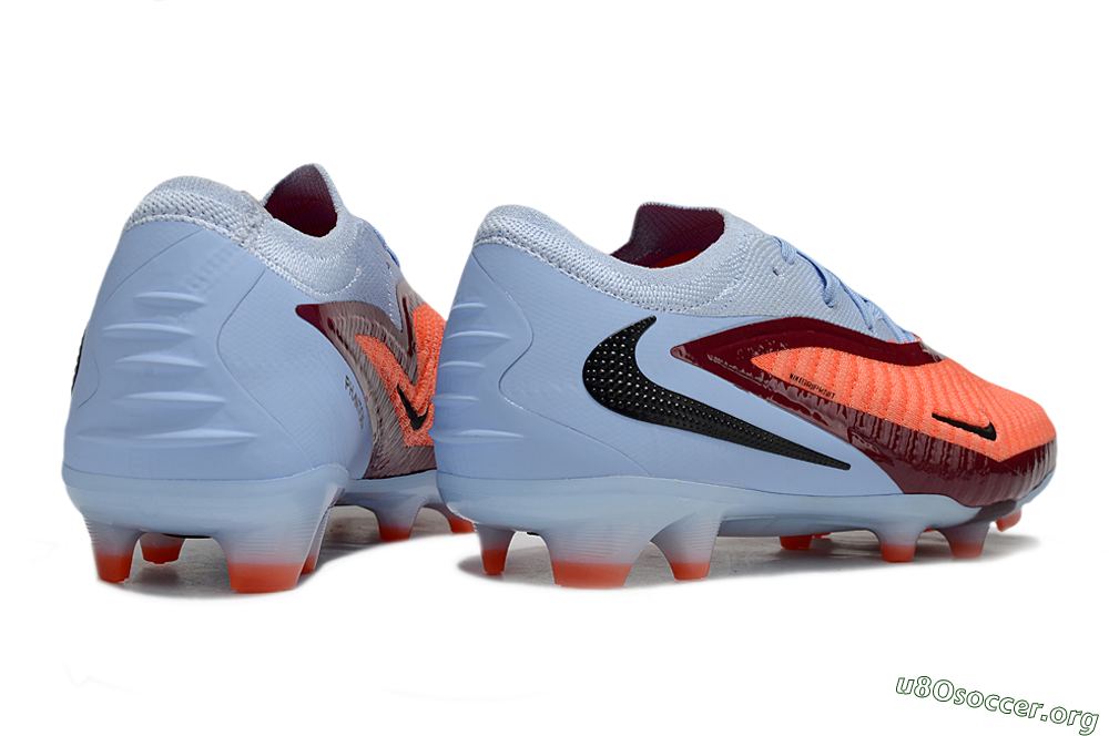 Nike Phantom 6 Elite Low FG Football Boots - Red/Jade/Black 6