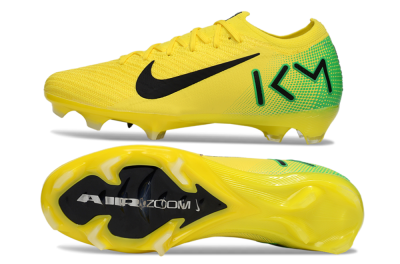 Nike Air Zoom Mercurial Vapor 16 Elite FG Football Boots - Yellow/Black/Green