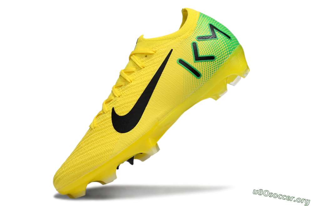 Nike Air Zoom Mercurial Vapor 16 Elite FG Football Boots - Yellow/Black/Green 5