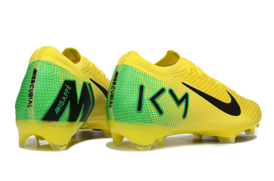 Nike Air Zoom Mercurial Vapor 16 Elite FG Football Boots - Yellow/Black/Green