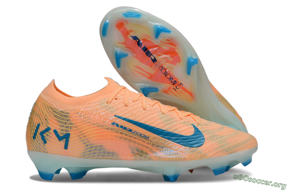 Nike Air Zoom Mercurial Vapor 16 Elite FG Football Boots - Pink/Blue/Yellow 2