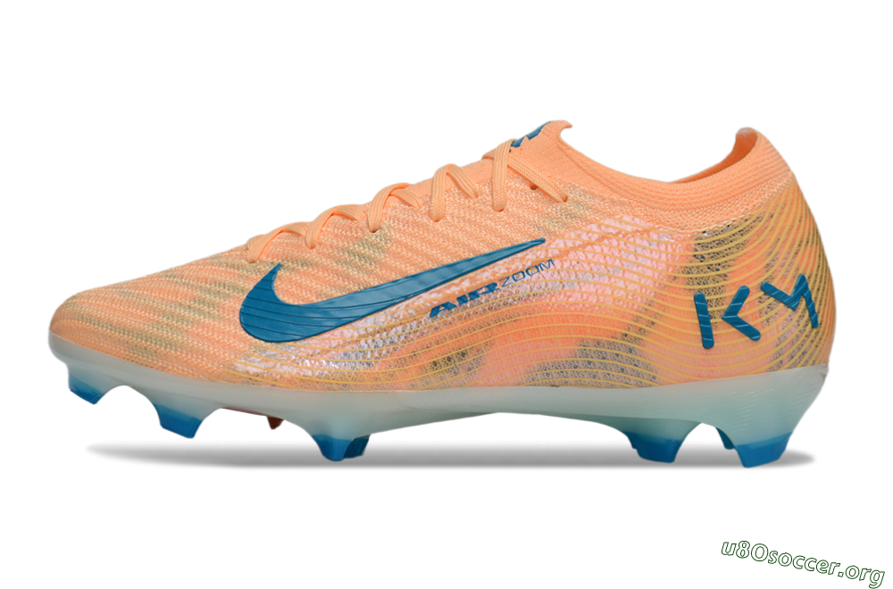 Nike Air Zoom Mercurial Vapor 16 Elite FG Football Boots - Pink/Blue/Yellow 3
