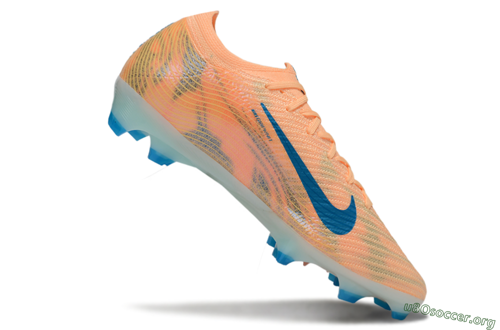 Nike Air Zoom Mercurial Vapor 16 Elite FG Football Boots - Pink/Blue/Yellow 4