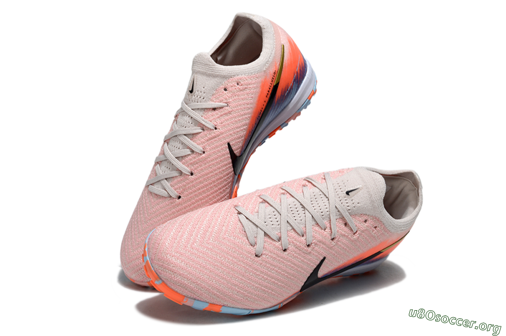Nike Air Zoom Mercurial Vapor 16 Elite TF Football Shoes - Pink/Black/Gold 0