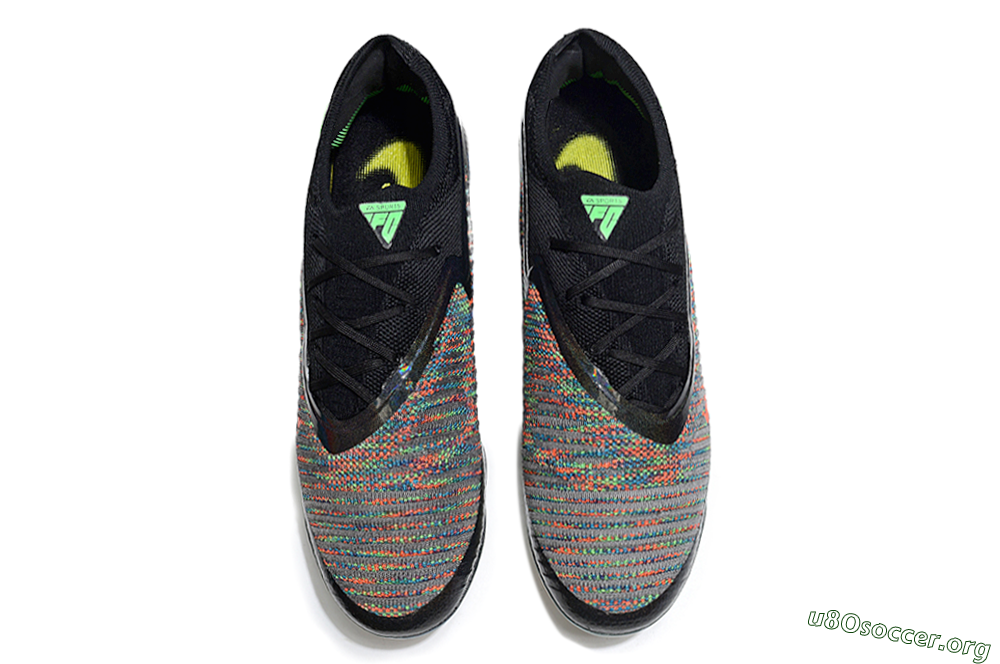 Nike Phantom 6 Elite Low FG Football Boots - Black/Yellow/Red 4
