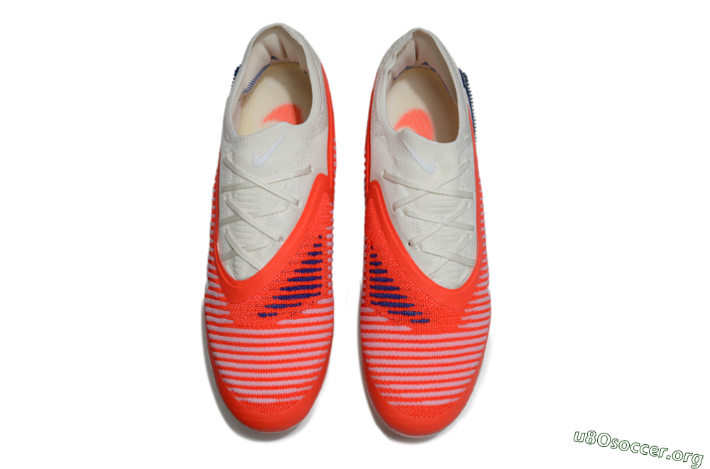 Nike Phantom 6 Elite Low FG Football Boots - Red/White/Black 4