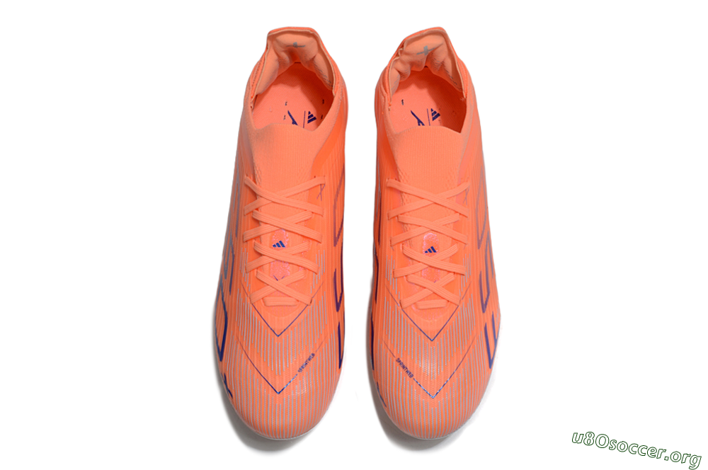 Adidas F50 Elite FG Football Boots - Red/Blue/Silver 4