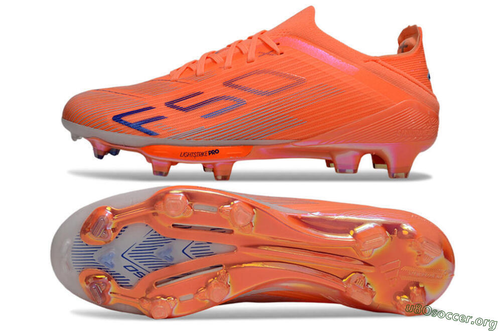 Adidas F50 Elite FG Football Boots - Red/Blue/Silver 1