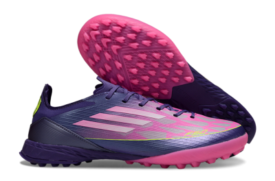 Adidas F50 Elite TF Football Shoes - Pink/Purple/Yellow