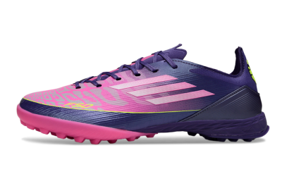 Adidas F50 Elite TF Football Shoes - Pink/Purple/Yellow