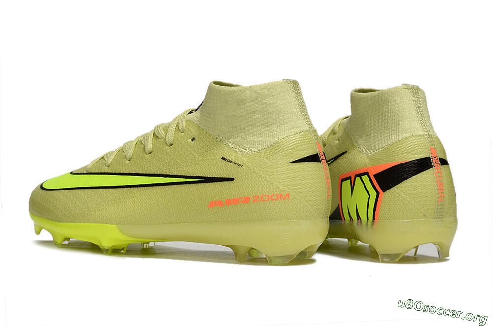Nike Air Zoom Mercurial Superfly 10 Elite FG Football Boots - Yellow/Black/Red 4