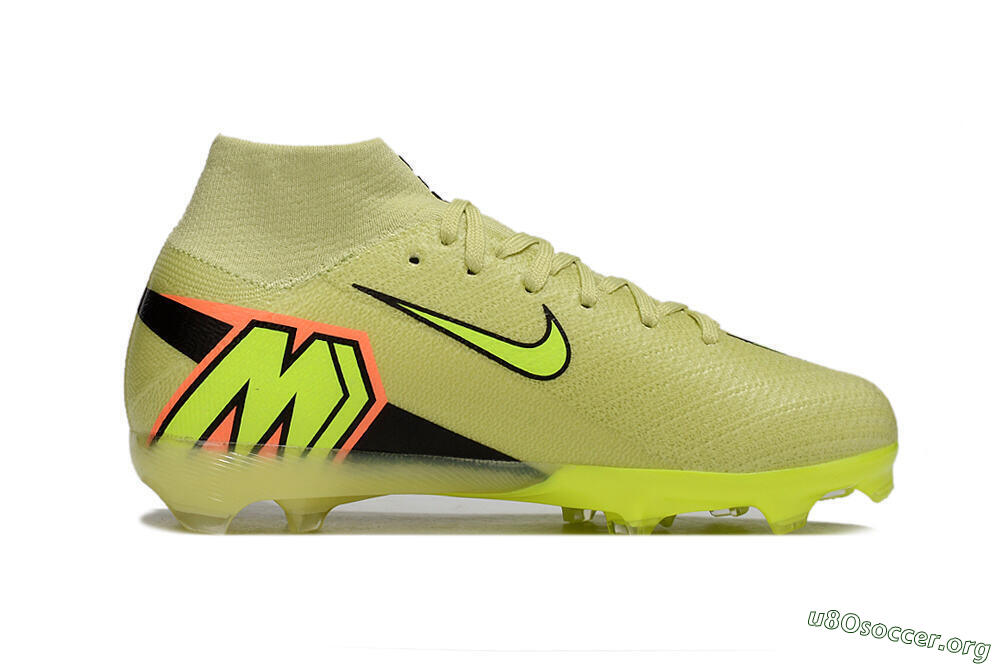 Nike Air Zoom Mercurial Superfly 10 Elite FG Football Boots - Yellow/Black/Red 5