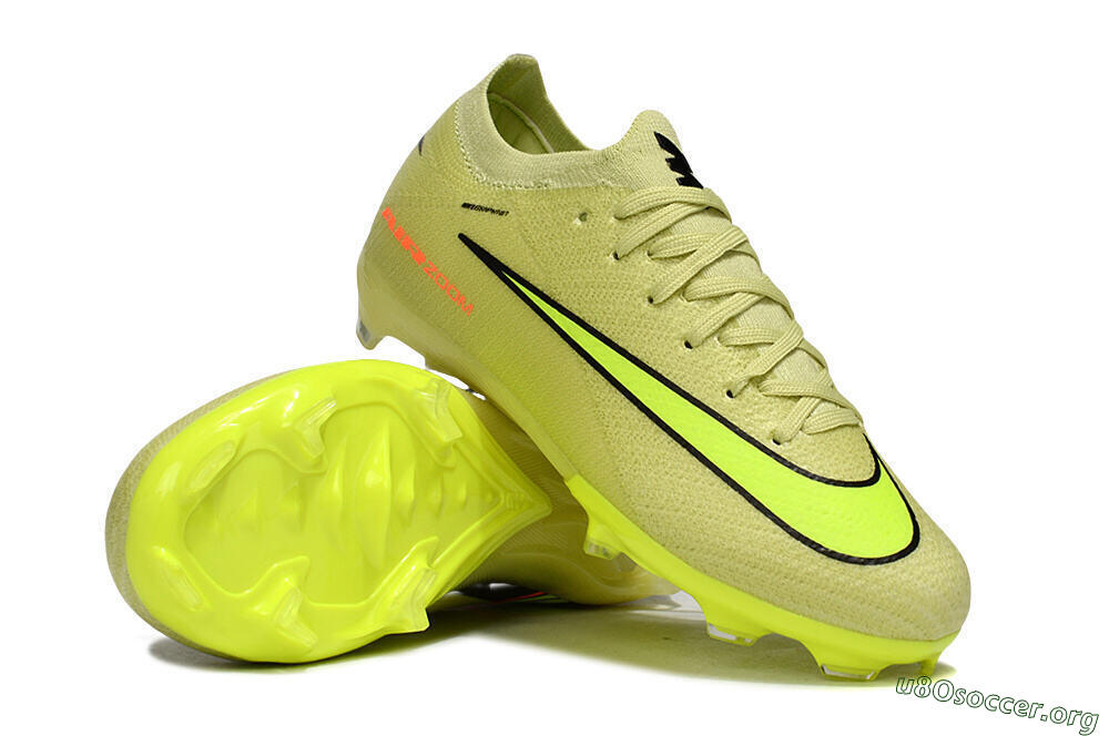 Nike Air Zoom Mercurial Vapor 16 Elite FG Football Boots - Yellow/Black/Red 1