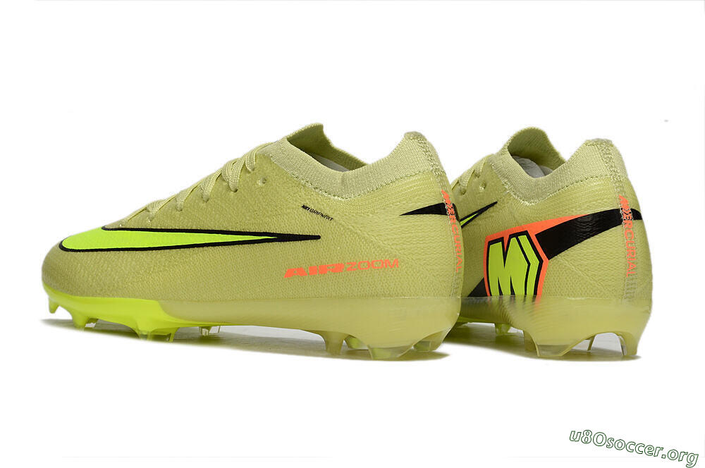 Nike Air Zoom Mercurial Vapor 16 Elite FG Football Boots - Yellow/Black/Red 4