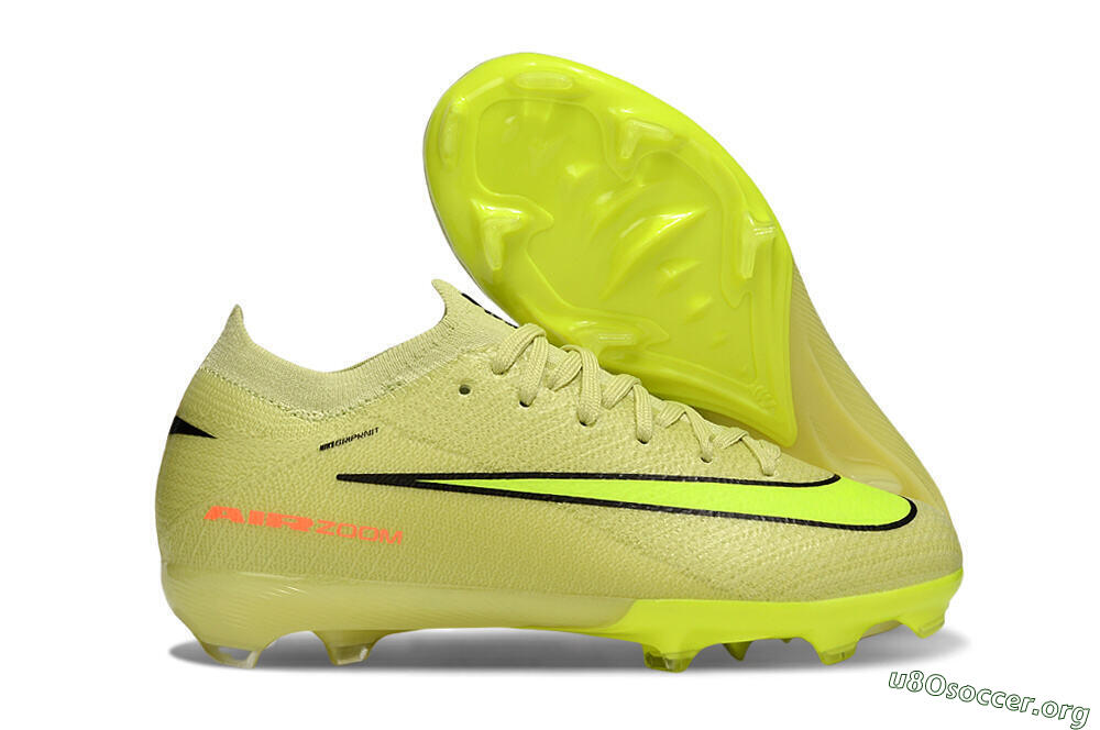 Nike Air Zoom Mercurial Vapor 16 Elite FG Football Boots - Yellow/Black/Red 2