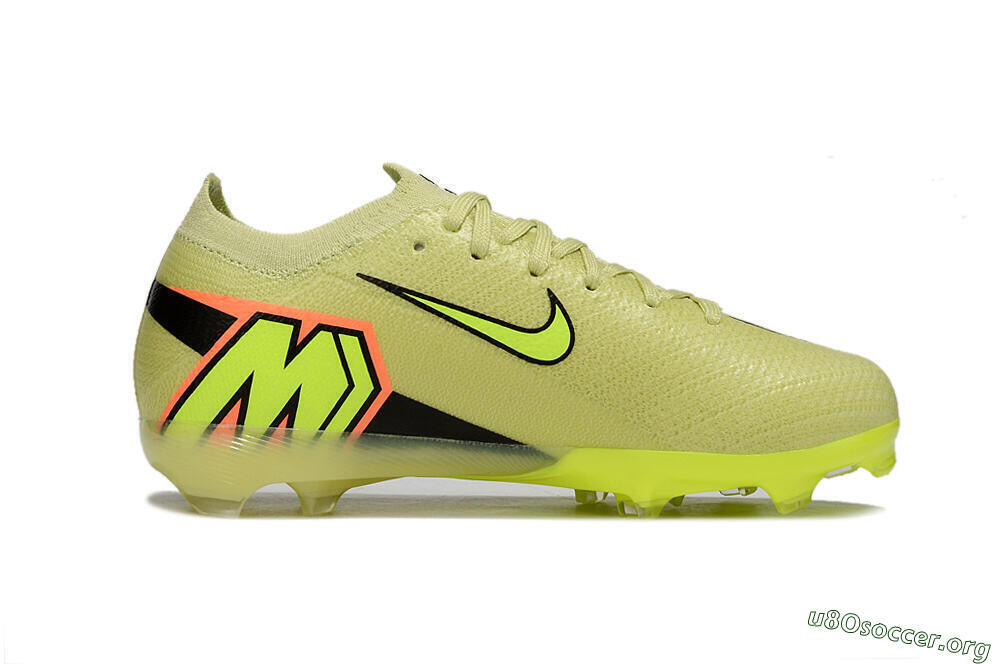 Nike Air Zoom Mercurial Vapor 16 Elite FG Football Boots - Yellow/Black/Red 5