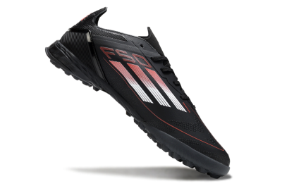 Adidas F50 Elite TF Football Shoes - Black/Silver/Red