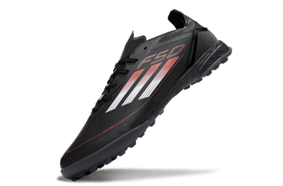 Adidas F50 Elite TF Football Shoes - Black/Silver/Red