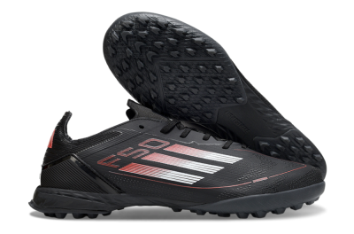 Adidas F50 Elite TF Football Shoes - Black/Silver/Red