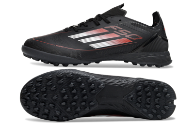 Adidas F50 Elite TF Football Shoes - Black/Silver/Red