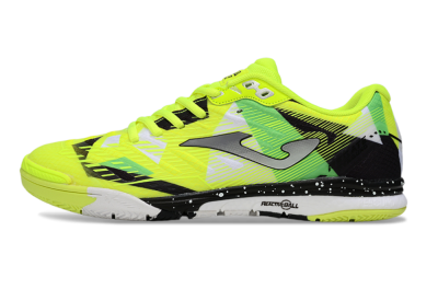Joma Top Flex IC Football Shoes - Yellow/Silver/Black