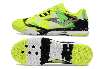 Joma Top Flex IC Football Shoes - Yellow/Silver/Black