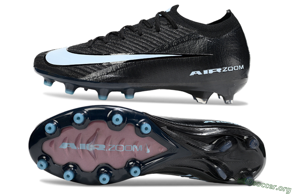 Nike Air Zoom Mercurial Vapor 16 Elite AG Football Boots - Black/Jade 1