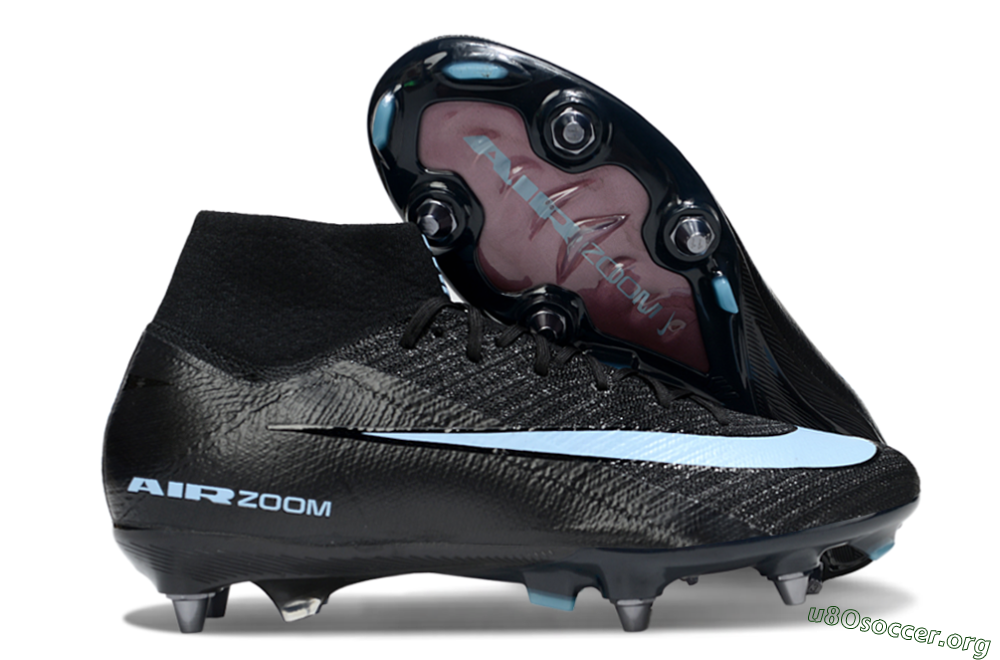 Nike Air Zoom Mercurial Superfly 10 Elite SG Football Boots - Black/Jade 2