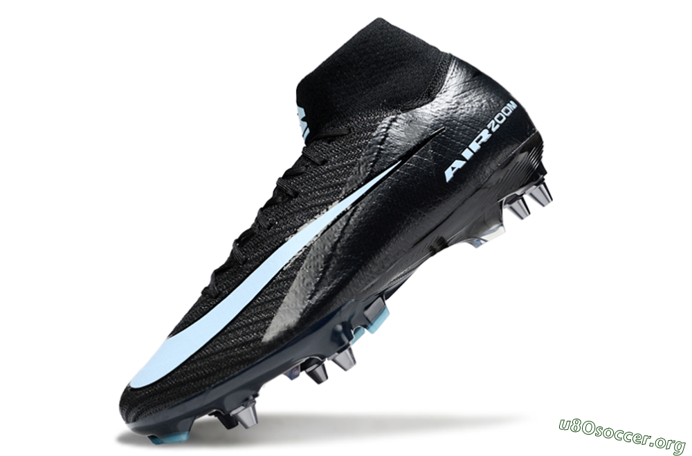 Nike Air Zoom Mercurial Superfly 10 Elite SG Football Boots - Black/Jade 5