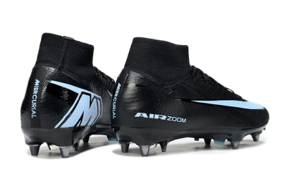 Nike Air Zoom Mercurial Superfly 10 Elite SG Football Boots - Black/Jade