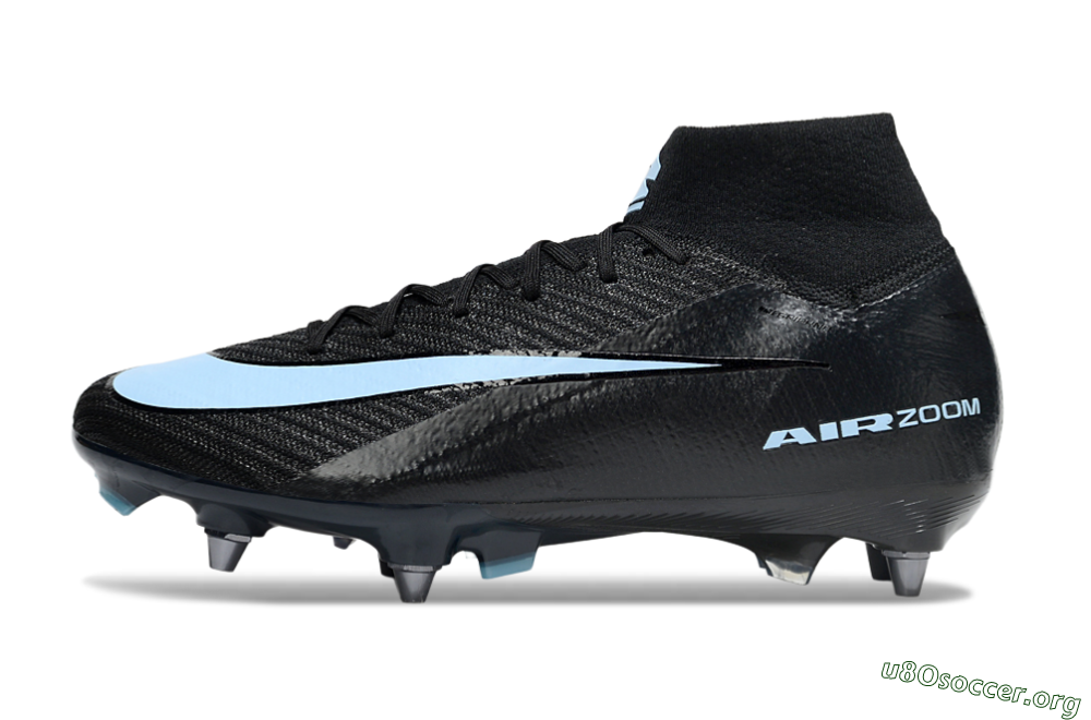 Nike Air Zoom Mercurial Superfly 10 Elite SG Football Boots - Black/Jade 3