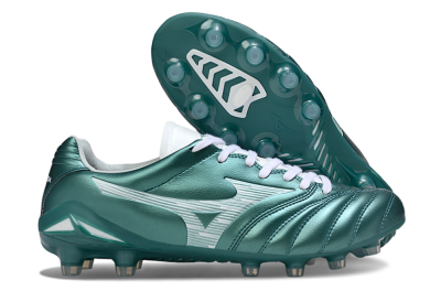 Mizuno Morelia Neo 4 FG Football Boots - Green/White