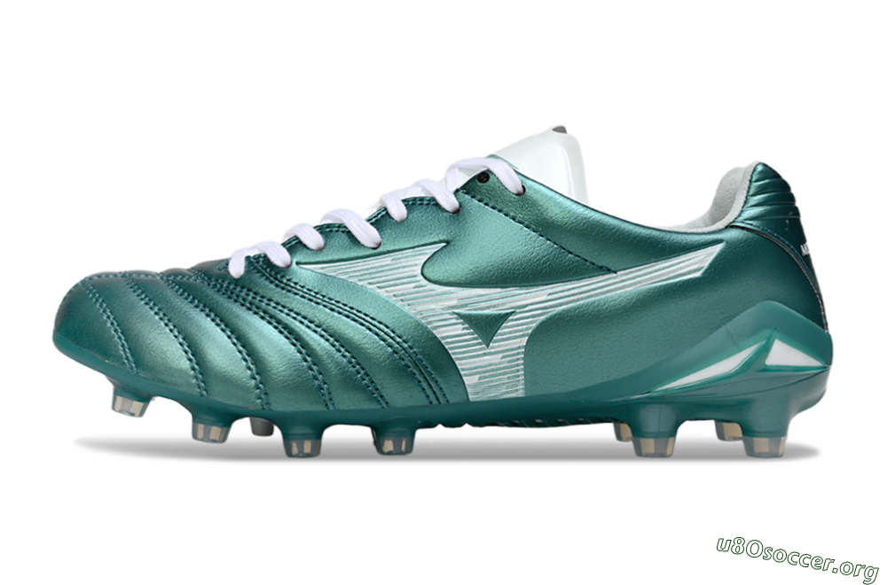 Mizuno Morelia Neo 4 FG Football Boots - Green/White 3