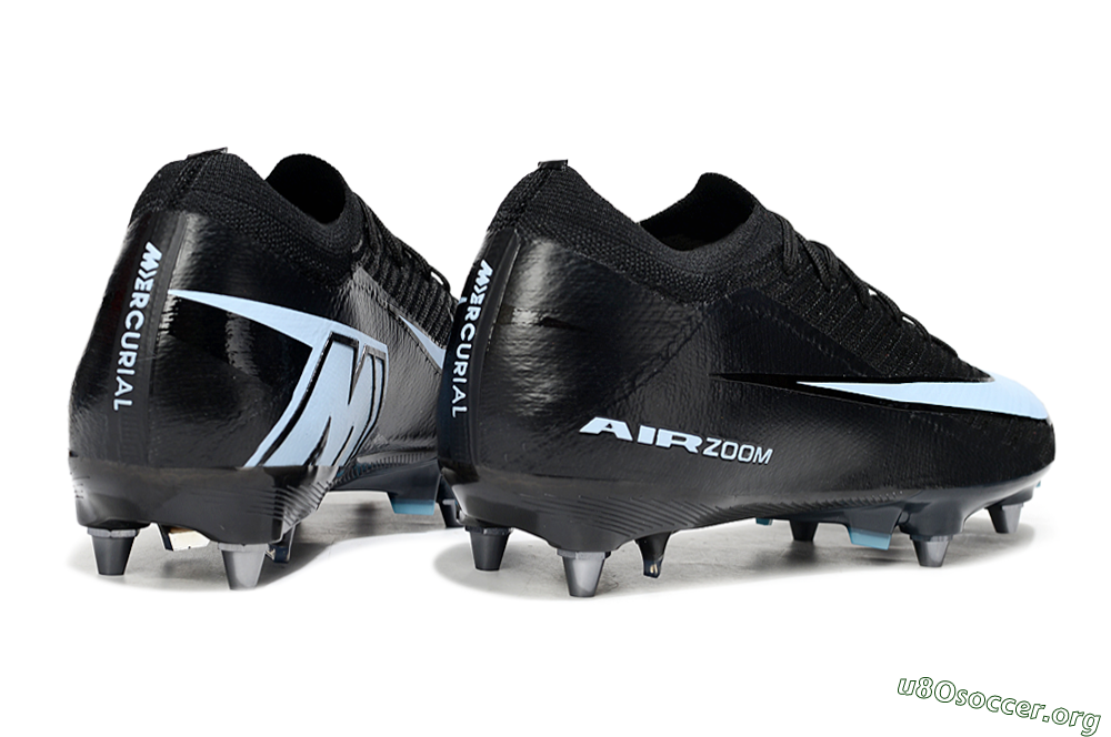 Nike Air Zoom Mercurial Vapor 16 Elite SG Football Boots - Black/Jade 6