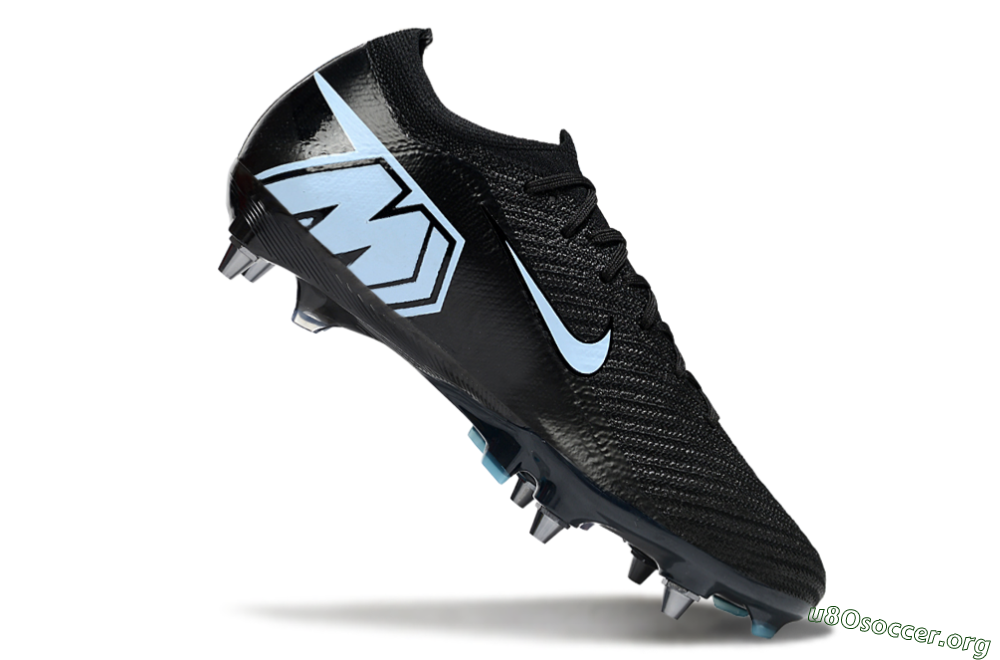 Nike Air Zoom Mercurial Vapor 16 Elite SG Football Boots - Black/Jade 4