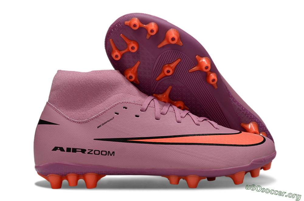 Nike Air Zoom Mercurial Superfly 10 Academy AG Football Boots - Red/Black/White 2