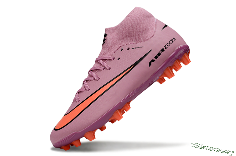 Nike Air Zoom Mercurial Superfly 10 Academy AG Football Boots - Red/Black/White 5
